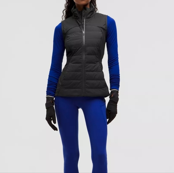 lululemon athletica Jackets & Blazers - Lululemon Down for It All Vest in black size 2